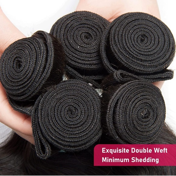 Human Hair Bundles 22 inches Body Wave/Straight top grade 12A Virgin Hair Bundle - Picture 3 of 10